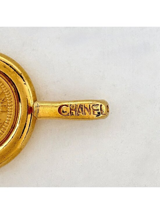 Chanel Belt CC Logo 31 Rue Cambon Leather Black main image 4